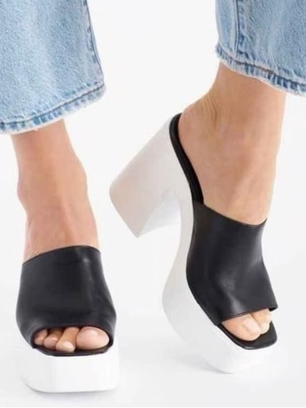 Free People Zoe platform mules size 9/39
